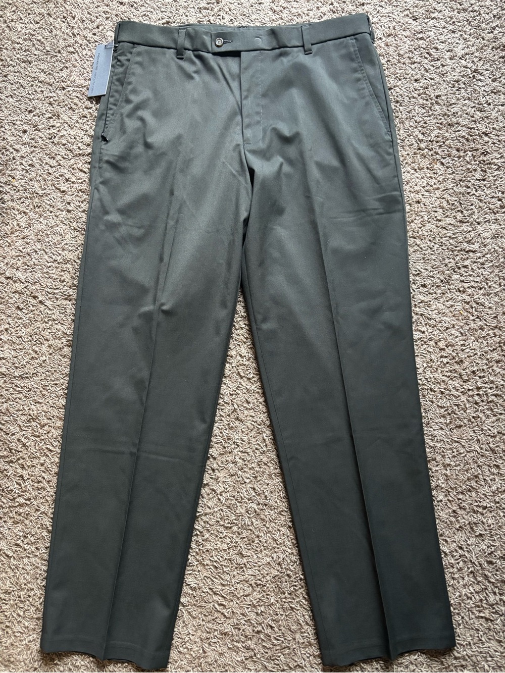 Dockers Men's Olive Dress Pants - Straight Leg